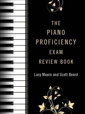 cover image of The Piano Proficiency Exam Review Book